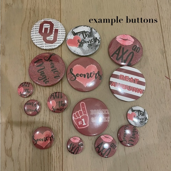 Alabama Boot Buttons Set - Picture 2 of 2